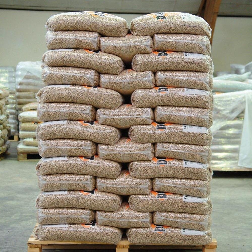 wood pellets in bulk